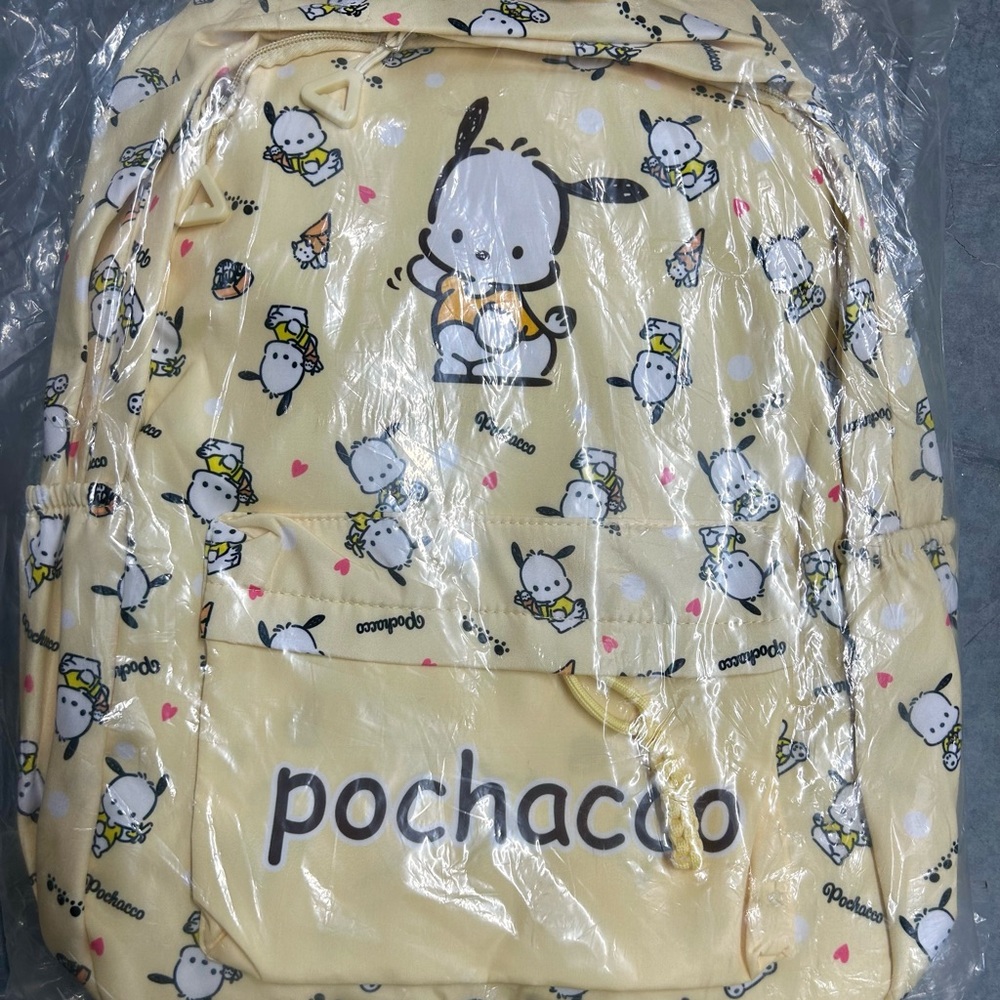 Pochacco Yellow Backpack
